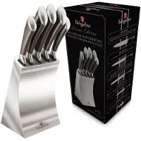 Berlinger Haus set de couteaux 6 éléments Passion Carbon BH2136