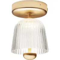 Nuura Aps Plafonnier , Asteea, dimmable, Or / laiton, Salon / séjour, Métal, Scandinave