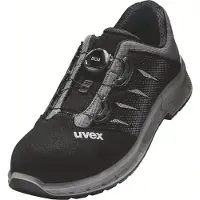 Uvex Chaussures de sécurité 2 trend BOA S3 basses, largeur 10, noir, 42