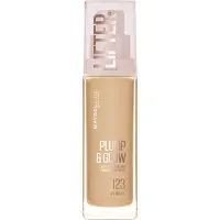 Maybelline Lifter Plump & Glow fond de tein illuminateur pour un look naturel teinte 123 30 ml