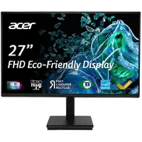 Acer Vero V277 Gbmipx - V7 Series - écran LCD - 27" - 1920 x 1080 Full HD (1080p) @ 120 Hz - 250 cd/m² - 4 ms - HDMI, VGA, DisplayPort - haut-parleurs - noir