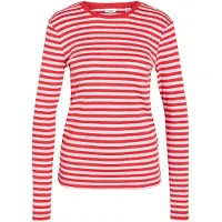 Noisy May T-shirt rouge / blanc