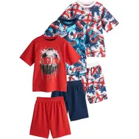Next Pyjama bleu marine / azur / rouge / blanc