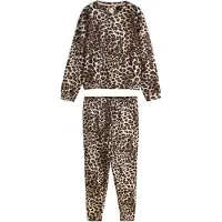 Next Pyjama crème / marron / chocolat