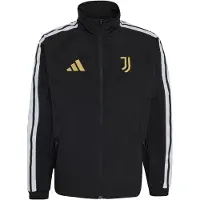 Adidas Vestes d’entraînement 'Juventus Turin Anthem' jaune d'or / noir / blanc