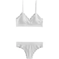 Next Ensemble de linge blanc