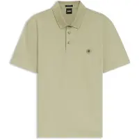 BOSS Parris 01 10263030 Short Sleeve Polo Beige 2XL Homme