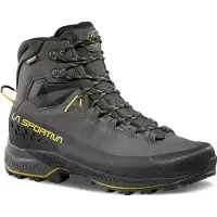 La Sportiva - Chaussures de marche d'approche en GORE-TEX - TX5 Evo Mid GTX Carbon/Yellow pour Homme en Cuir - Taille 42,5 - Noir