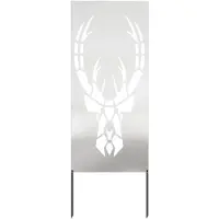 vidaXL Écran de confidentialité de jardin Argent 50 x 140 cm