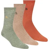 Scotch & Soda Non Terry Ribbed Crew Socks 3 Pairs Multicolore EU 35-42 Homme
