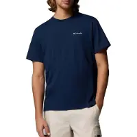 Columbia Csc Logo Back Short Sleeve T-shirt Bleu L Homme