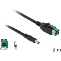 DeLOCK Câble d'imprimante - USB alimenté - 2 mètres -