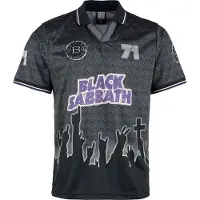 Black Sabbath Jersey de - Crowd Rock FC - S - 5XL - pour Homme - noir - Taille 3XL