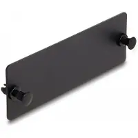 DeLOCK Panneau obturateur fibre optique noir (66935)