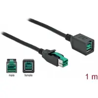 DeLOCK 85980 PoweredUSB Verlängerungskabel 12 V 1 m