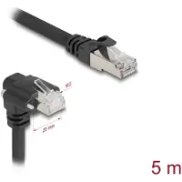 DeLOCK GigE Câble caméra RJ45 Connecteur 90 coudé avec vis vers RJ4