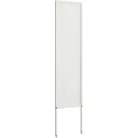 vidaXL Toile pare-vue jardin blanc 32 x 140 cm