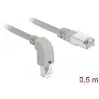 DeLOCK 85855, 0.5 m, Cat5e, SF/UTP (S-FTP), RJ-45, RJ-45, Gris