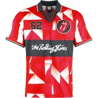 The Rolling Stones Jersey de - Jagger Rock FC - S - 5XL - pour Homme - rouge - Taille XXL