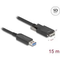 DeLOCK Aktives Optisches Kabel USB-A Stecker zu Micro-B