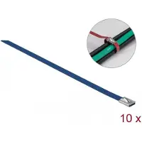DeLOCK Attache-rouleau - 500 mm - Bleu -