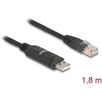 DeLOCK Adaptateur Delock USB 2.0 Type-A mâle vers 1 x Série RS-232 RJ45 mâ