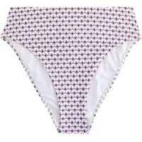 Next Bas de bikini marron / lavande / blanc
