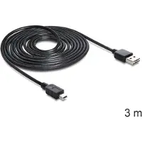 DeLOCK Easy USB - Câble USB A vers Mini USB - Noir