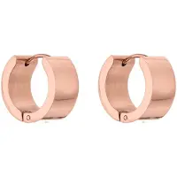 Purelei Boucles d'oreilles 'Bold' or rose