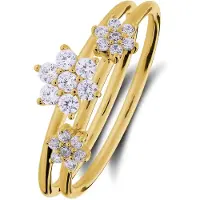 Lucardi Bague 'Stern' or