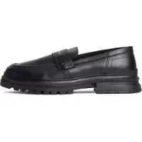 G-Star Chaussure basse 'Millery Loafer Leather' noir