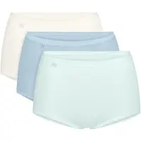 Sloggi Slip ' Originals Basic ' crème / bleu clair / menthe