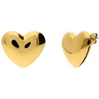 Lucardi Boucles d'oreilles 'Statement' or