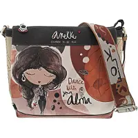 Anekke sac à épaule bandoulière Alma 3 Compartment Crossbody Bag Multicolor multicolore