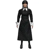 NECA Mercredi Action habillé Mercredi Addams Figur 20cm