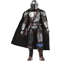 Hasbro Star Wars : The Mandalorian & Grogu - Figurine Deluxe The Mandalorian & Grogu, 9,5 cm