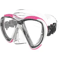 Oceanic Discovery Diving Mask Blanc,Rose