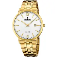 Festina Montre à affichage analogique argent