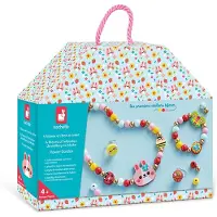 Janod kit de bricolage de bijoux - Flower Garden - Loisirs créatifs pour enfants