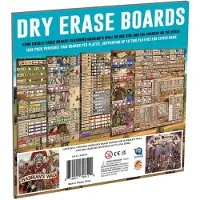 Renegade Game Studios Tableaux effaçables à sec Asmodee « Hadrian's Wall » et « The Anarchy », unisexe, 13 ans, 216 mm, 34 mm, 216 mm, 300 g