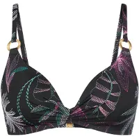 Triumph Hauts de bikini ' Red Label Summer Tropics ' mélange de couleurs / noir
