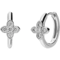 Lucardi Boucles d'oreilles argent
