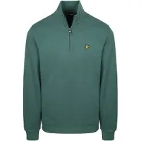 Lyle & Scott Sweat Demi-Zip Everglade Vert