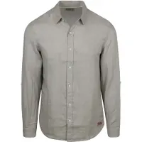 Scotch & soda Core Chemise en Lin Gris taille L