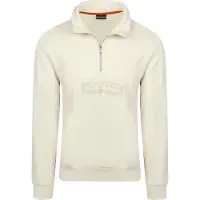Napapijri Sweatshirt 1/2 zip en French Terry Box Logo