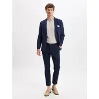 Nils Sundström Veste de costume bleu marine
