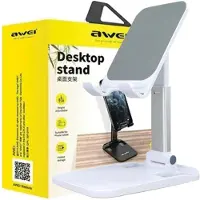 Awei Desk Holder X11 Blanc/Blanc