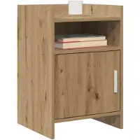 vidaXL Tables de chevet 2 pcs Chêne artisanal 40 x 36 x 60 cm