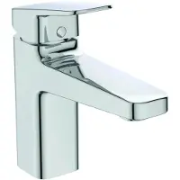 Ideal standard Mitigeur de lavabo Ceraplan H90 avec gicleur, portée 124 mm, chromé, 1 pièce.