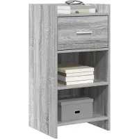 vidaXL Buffet gris Sonoma 40 x 36 x 80 cm en aggloméré